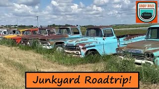 Windy Hills Auto Parts and Martells Auto Salvage Junkyard Roadtrip  Sunday Driver [upl. by Nibroc]