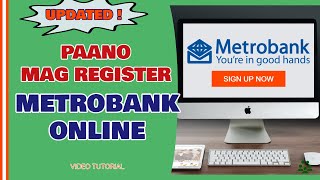 Metrobank Online Banking  How to Register to Metrobank Online PINAKA BAGONG PROCESS [upl. by Carlen164]