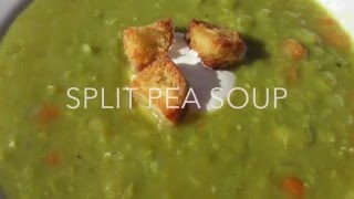 SPLIT PEA SOUP  How to make PEA SOUP Recipe [upl. by Arbas]