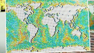 LEGO Art World Map  LEGO Designer Video 31203 [upl. by Anolla]