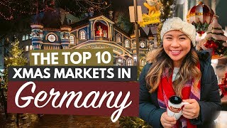 THE BEST CHRISTMAS MARKETS IN GERMANY  My Top 10 German Christmas Markets That You Must Visit [upl. by Notyap]