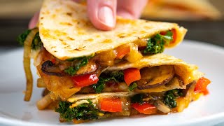 The Best Vegetable Quesadillas [upl. by Ress]