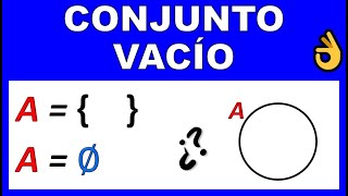 CONJUNTO VACÍO [upl. by Nancie]