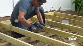 How to Build a Shed Foundation [upl. by Ellac]