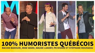 100 Humoristes québécois [upl. by Nnylyam235]