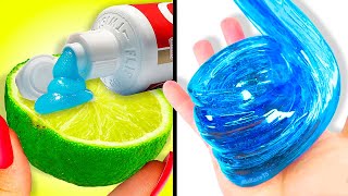 HAZ SLIME CON 1 INGREDIENTE 💦SI FUNCIONA Sin Pegamento No BORAX [upl. by Edlyn629]