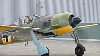 Original Fw190A5  BMW801  Only Flying Original in the world [upl. by Abram]