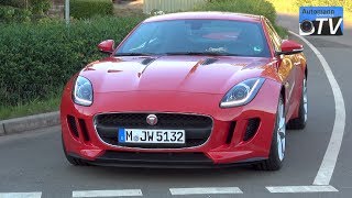 2015 Jaguar FType V6 Coupe 340hp  DRIVE amp SOUND 1080p [upl. by Roinuj]