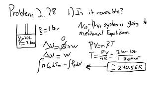 Thermodynamics PistonCylinder Assembly [upl. by Saidnac]