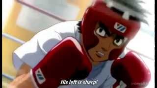 Ippo vs Itagaki  Sparring ENG SUB [upl. by Nahshu]