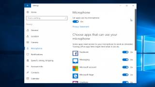 How To Set App Permissions In Windows 10 Tutorial [upl. by Kondon]