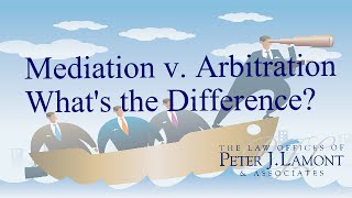 MediationArbitration Whats the Difference [upl. by Giacomo]