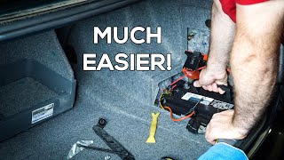 10 Minute BMW Battery Replacement amp Registration [upl. by Aisatnaf481]