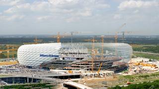 Allianz Arena Munich Germany time lapse  panTerra [upl. by Convery716]