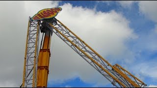 Montage jour 3 fête foraine Cherbourg 2018 [upl. by Ielak]