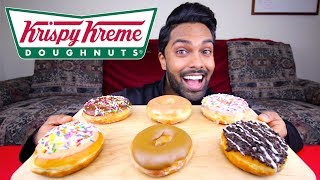 KRISPY KREME DOUGHNUTS  MUKBANG [upl. by Elayne639]