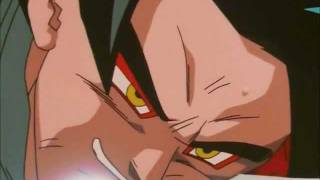 DBGT ssj4 Goku amp Vegeta  After Image Technique Failed Fusion [upl. by Ainolopa]