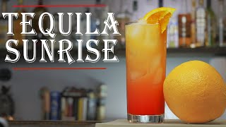 How To Make the Perfect Tequila Sunrise [upl. by Gnauq98]