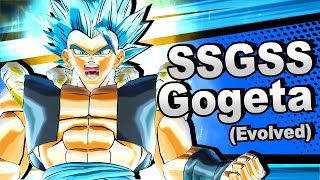 Dragon Ball Xenoverse 2  SSGSS Gogeta Evolved Mod [upl. by Ahsets]