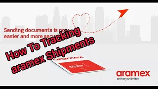 How To Tracking aramex Shipments [upl. by Acirred]