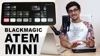 Blackmagic ATEM MINI How to setup and LIVE STREAM in HD [upl. by Shaffer611]