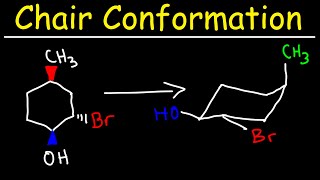 Chair Conformation and Ring Flips [upl. by Issi371]