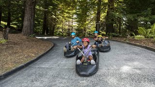 Luge Zipline Mountain Biking amp Skyswing  Skyline Rotorua [upl. by Sissie]