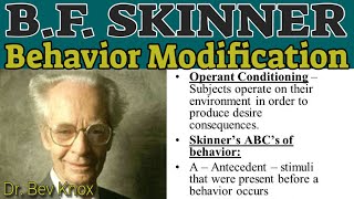 B F Skinner  Behavior Modification [upl. by Isnan]