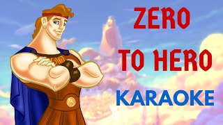 Zero To Hero  Hercules Multilanguage Karaoke [upl. by Norit]