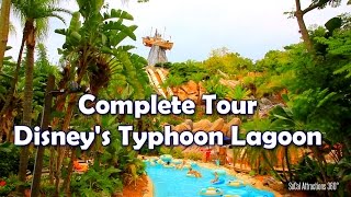 HD Full Tour of Disneys Typhoon Lagoon Water Park  Walt Disney World [upl. by Maressa147]