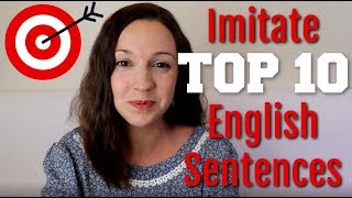 How to Pronounce TOP 10 English Sentences [upl. by Normi]