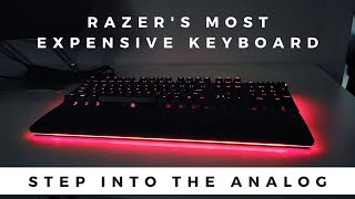 NEW Razer Huntsman V2 Analog Keyboard Review  Did Razer Just Change the Game [upl. by Eirelam819]