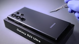 Samsung Galaxy S23 Ultra Unboxing  ASMR [upl. by Nelaf]