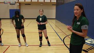 Volleyball Warmups amp Passing Drills [upl. by Jamaal]