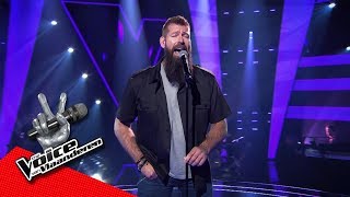 Wim  When A Blind Man Cries  Knockouts  The Voice Van Vlaanderen  VTM [upl. by Alex]