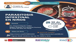 PARASITOSIS INTESTINAL EN NIÑOS [upl. by Nonie]