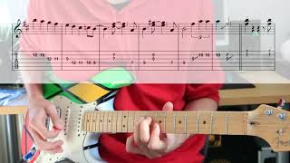 Pink Floyd  Money TABS in video guitar cover [upl. by Ael]