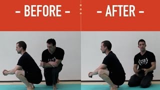 Ankle Mobility Exercise Calf Stretch for Deeper Squats [upl. by Boswall]