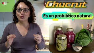 Chucrut Col Fermentada Probiótica  Repollo Fermentado [upl. by Dore914]