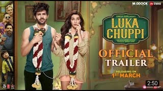 Luka Chuppi Official Trailer  Kartik AaryanKriti SanonPankaj TripathiAparshakti Khurana 1 March [upl. by Adigirb]