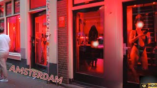 Amsterdam Red Light District Walking Tour An Exploration [upl. by Aryek]