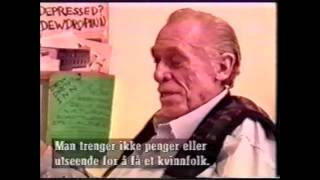 Charles Bukowski  Scandanavian TV [upl. by Elleinwad]