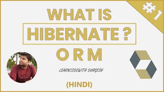 1 What is hibernate Framework  ORM Tool  Hibernate is ORM Tool [upl. by Costanza]