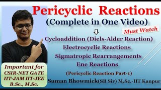 Pericyclic Reactions  Basic Introduction with mechanism  Pericyclic Reactions Part1 [upl. by Vargas]