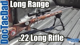 Long Range 22LR  344 Yards Savage Mark II BTVSS [upl. by Adnylem379]