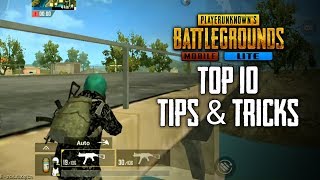 Top 10 Tips amp Tricks in PUBG Mobile Lite  Ultimate Guide To Become a Pro 4 [upl. by Matthaus]