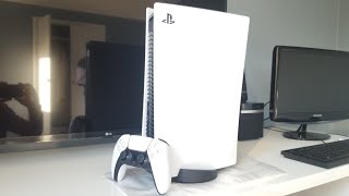 How To Stand Up the PlayStation 5 Vertically With the Stand PS5 [upl. by Gytle515]