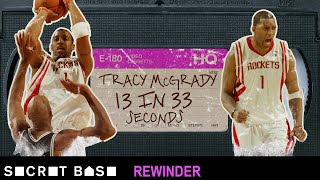 Tracy McGradys 13 points in 33 seconds deserves a deep rewind [upl. by Louls]