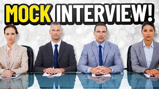 MOCK INTERVIEW QUESTIONS amp ANSWERS 10 Common Interview Questions and SAMPLE ANSWERS [upl. by Yanetruoc444]