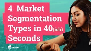 4 Market Segmentation Types in 40ish Seconds [upl. by Raimundo]